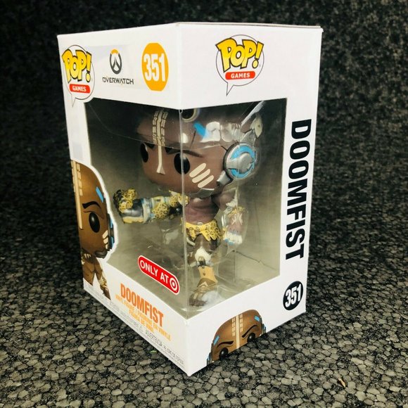 Overwatch - Doomfist - SDCC 2020 Funko Pop Debut Target Exclusive (In Hand) - Picture 2 of 2